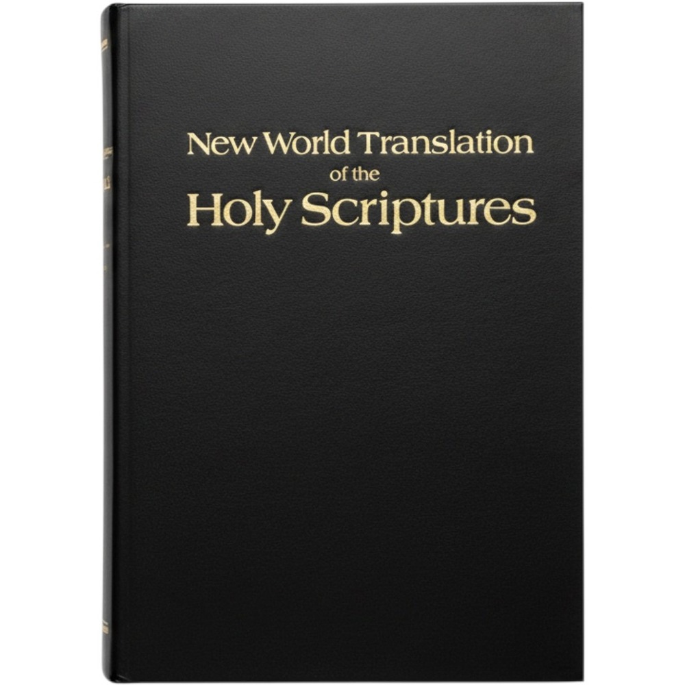New World Translation of the Holy Scriptures Black Hardcover Watch Tower Bible